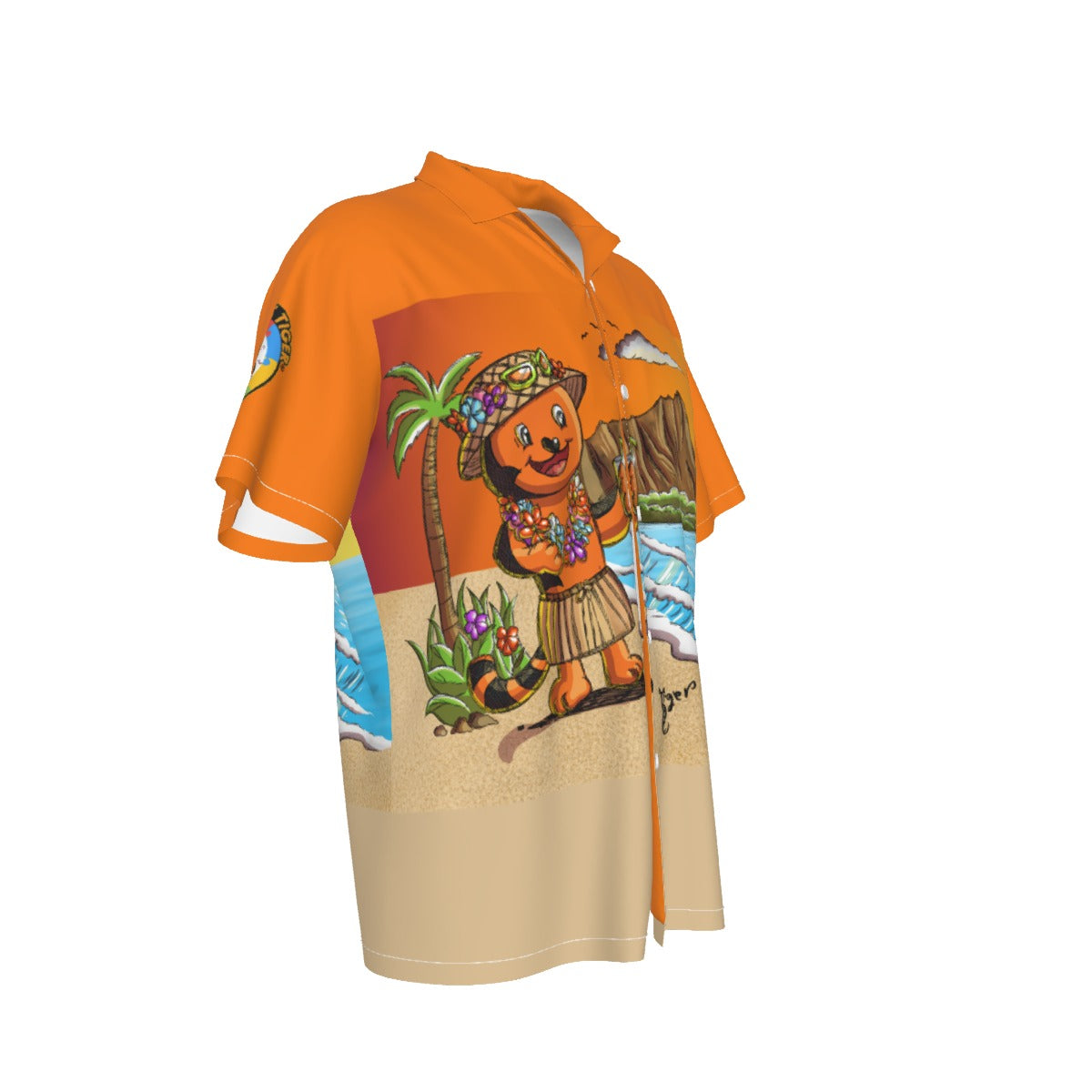 The Autistic Tiger Hawaii Hawaiian Shirt