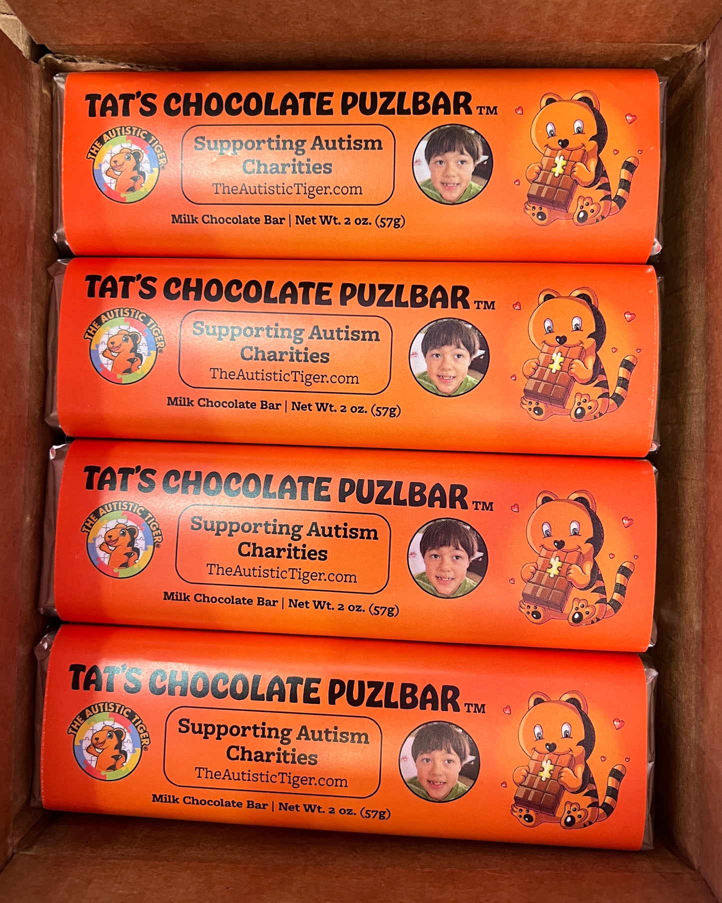 TAT's Chocolate Puzlbar - 2oz Milk Chocolate