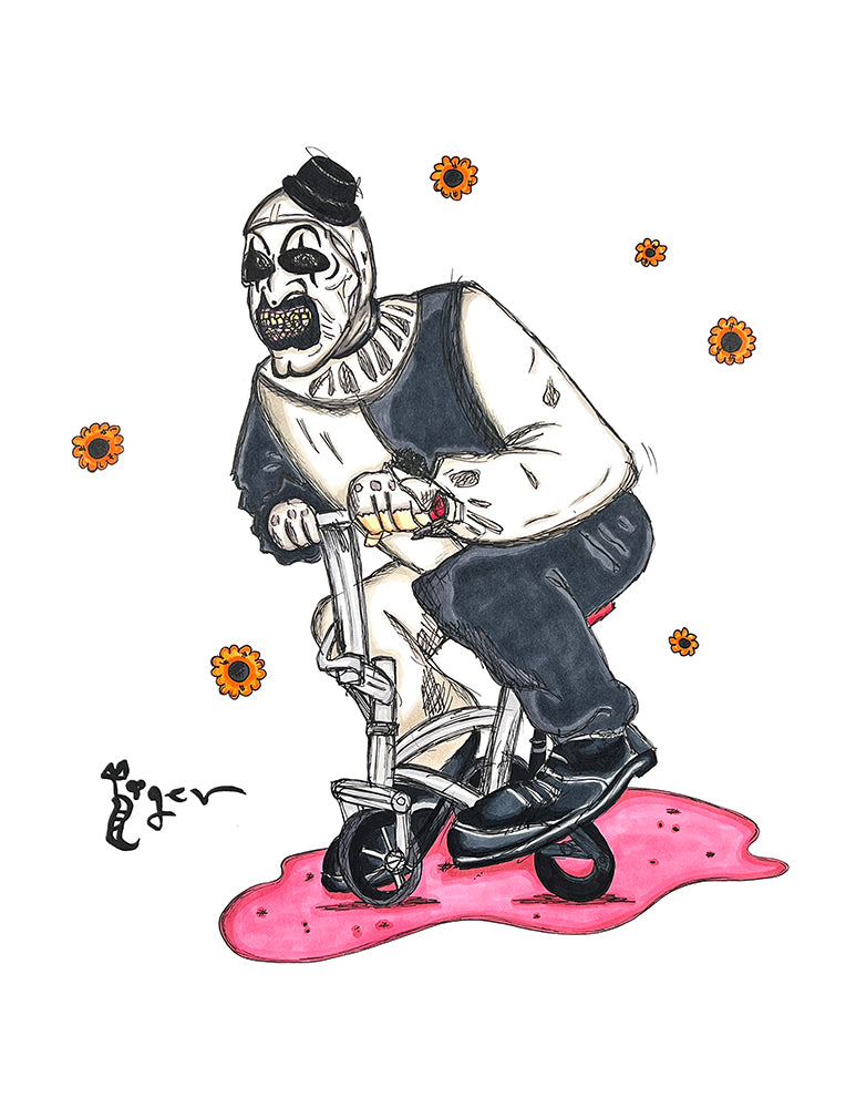 Art Print - H07 Art the Clown - Terrifier