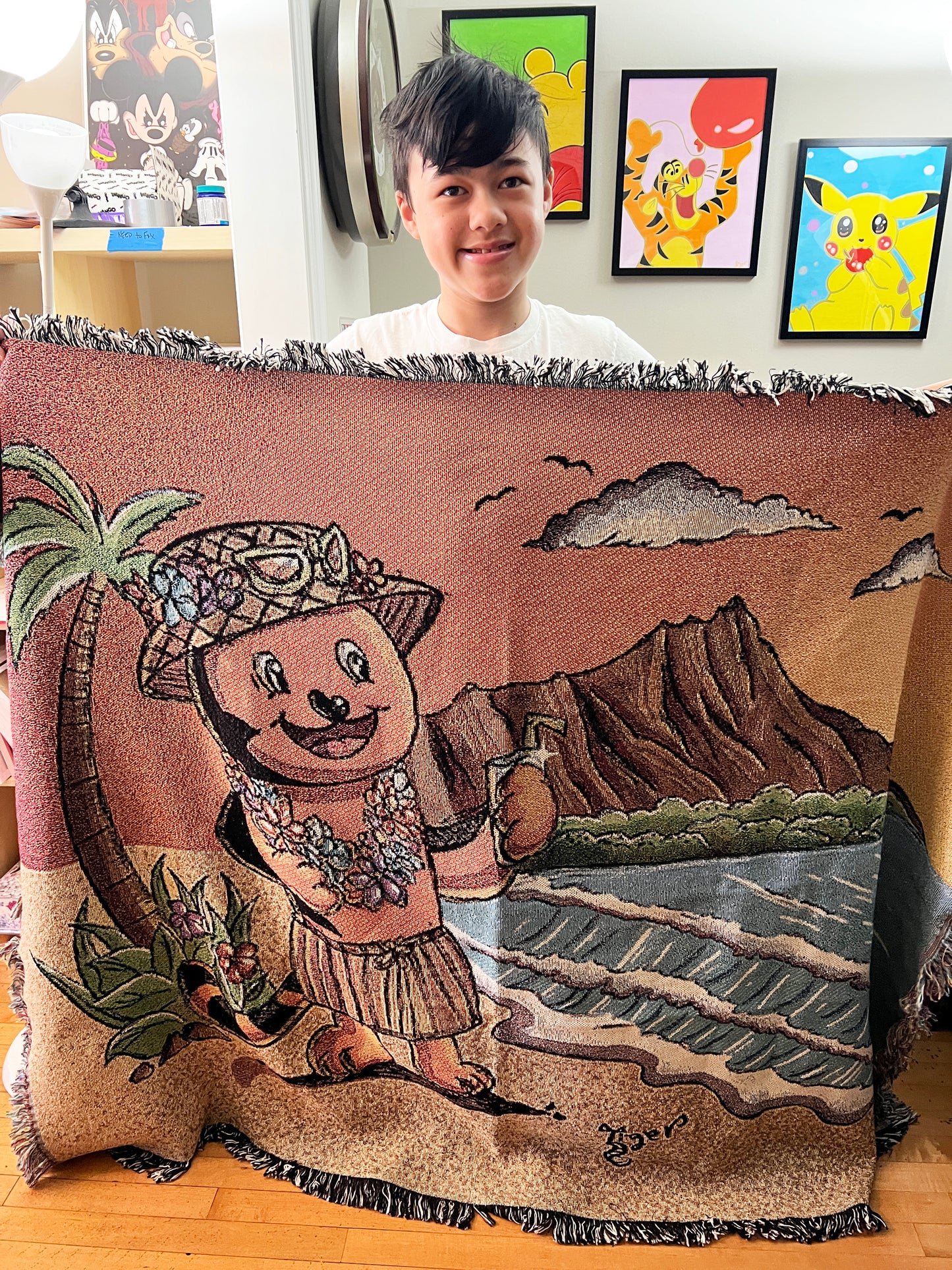 Blanket - TAT Hawaii - The Autistic Tiger