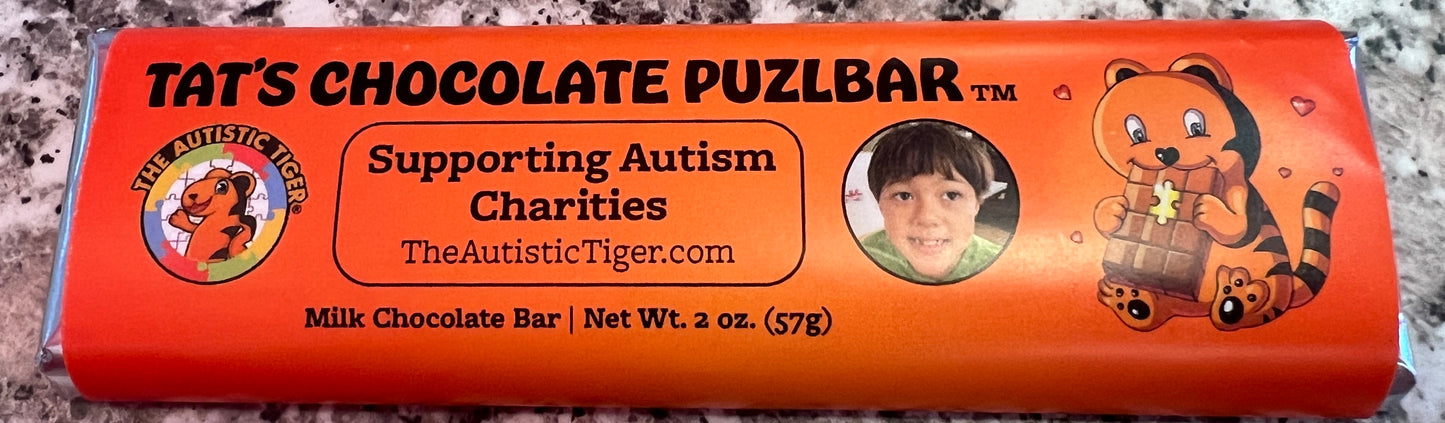 TAT's Chocolate Puzlbar - 2oz Milk Chocolate