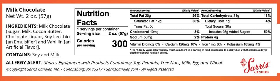 TAT's Chocolate Puzlbar - 2oz Milk Chocolate