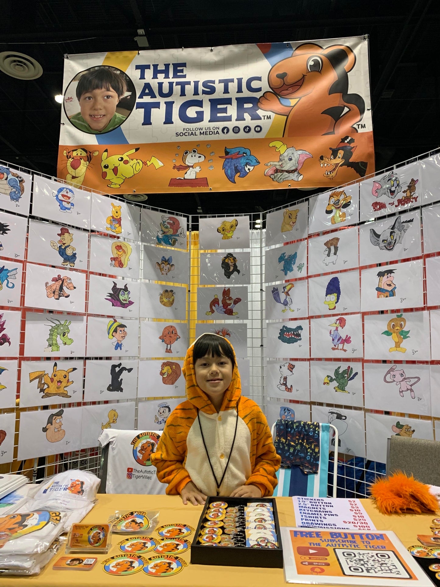 The Autistic Tiger ORIGINAL Doll Plushie