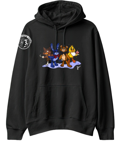 Custom Hoodie - Black or White - 500 Images