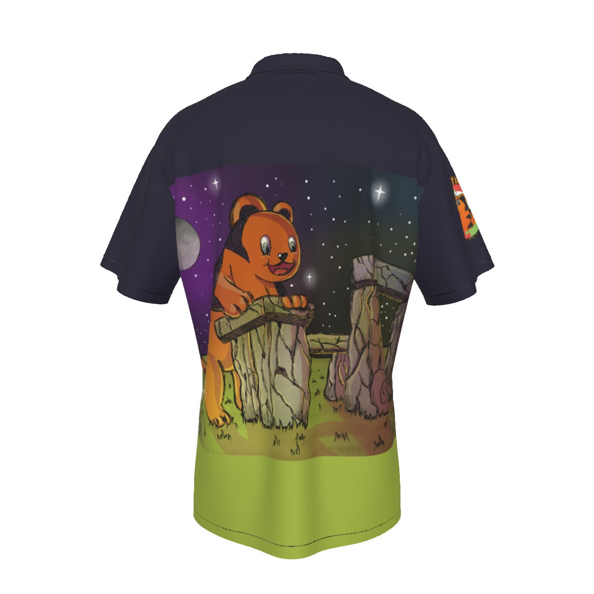 The Autistic Tiger Stonehenge Hawaiian Shirt