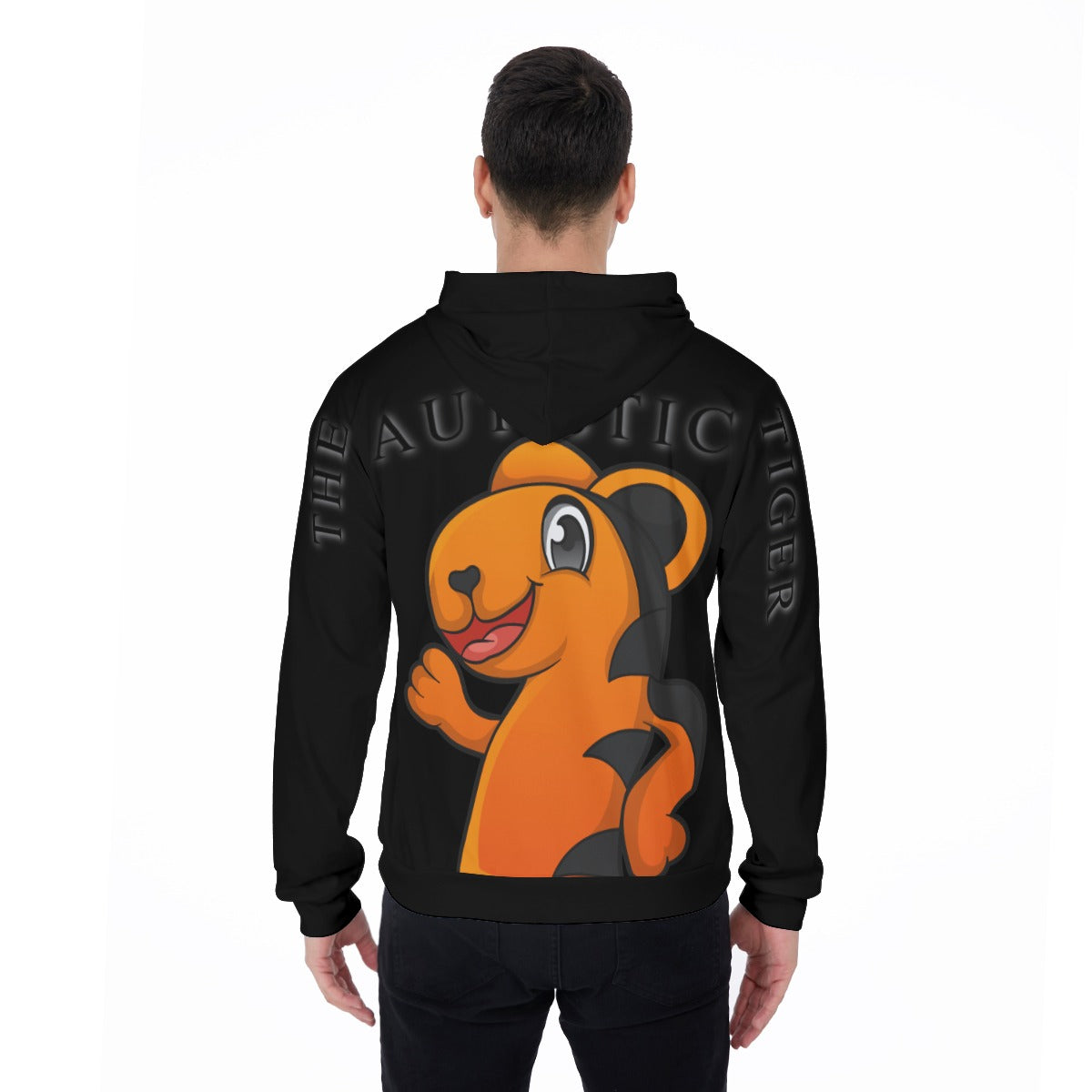 The Autistic Tiger Hoodie - Black