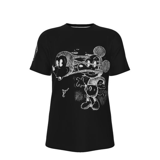 Mickey Face Off Shirt - Black