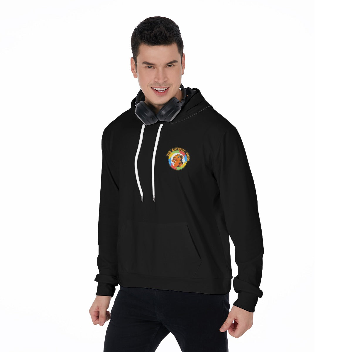 The Autistic Tiger Hoodie - Black