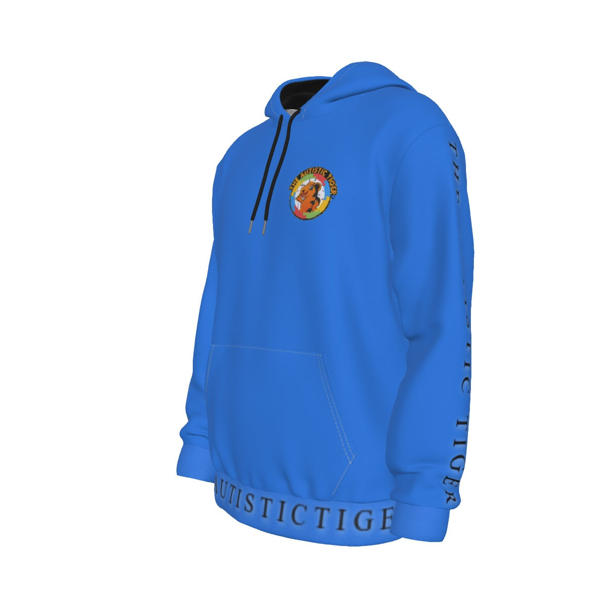 Mickey Face Off Hoodie - Blue Fleece Lined