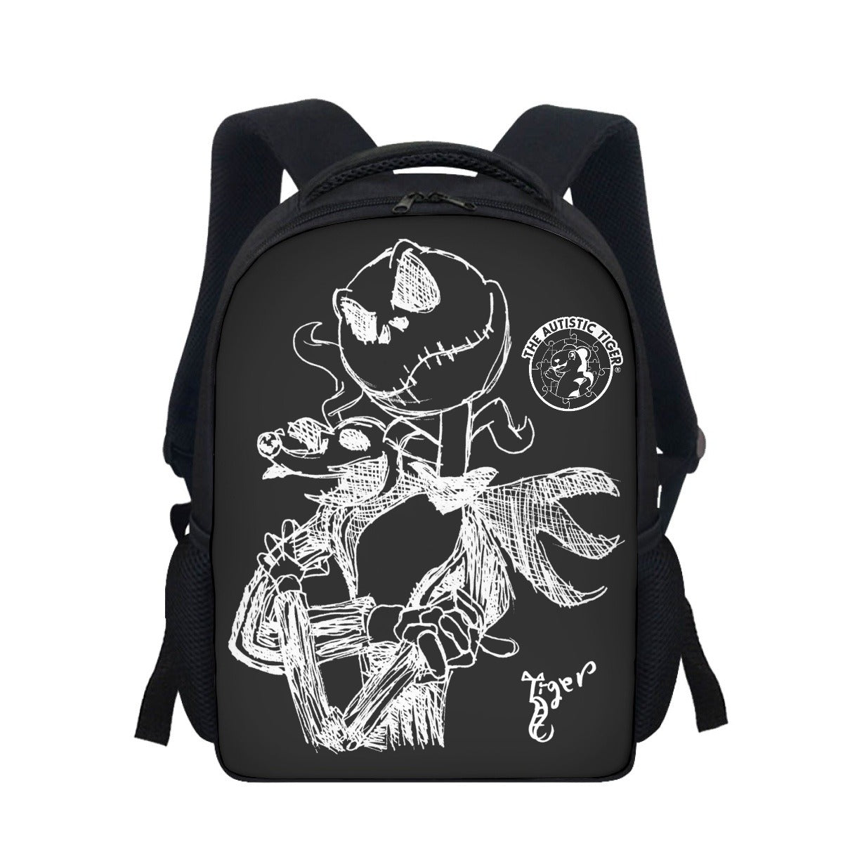 Student Backpack - Jack Skellington - Black