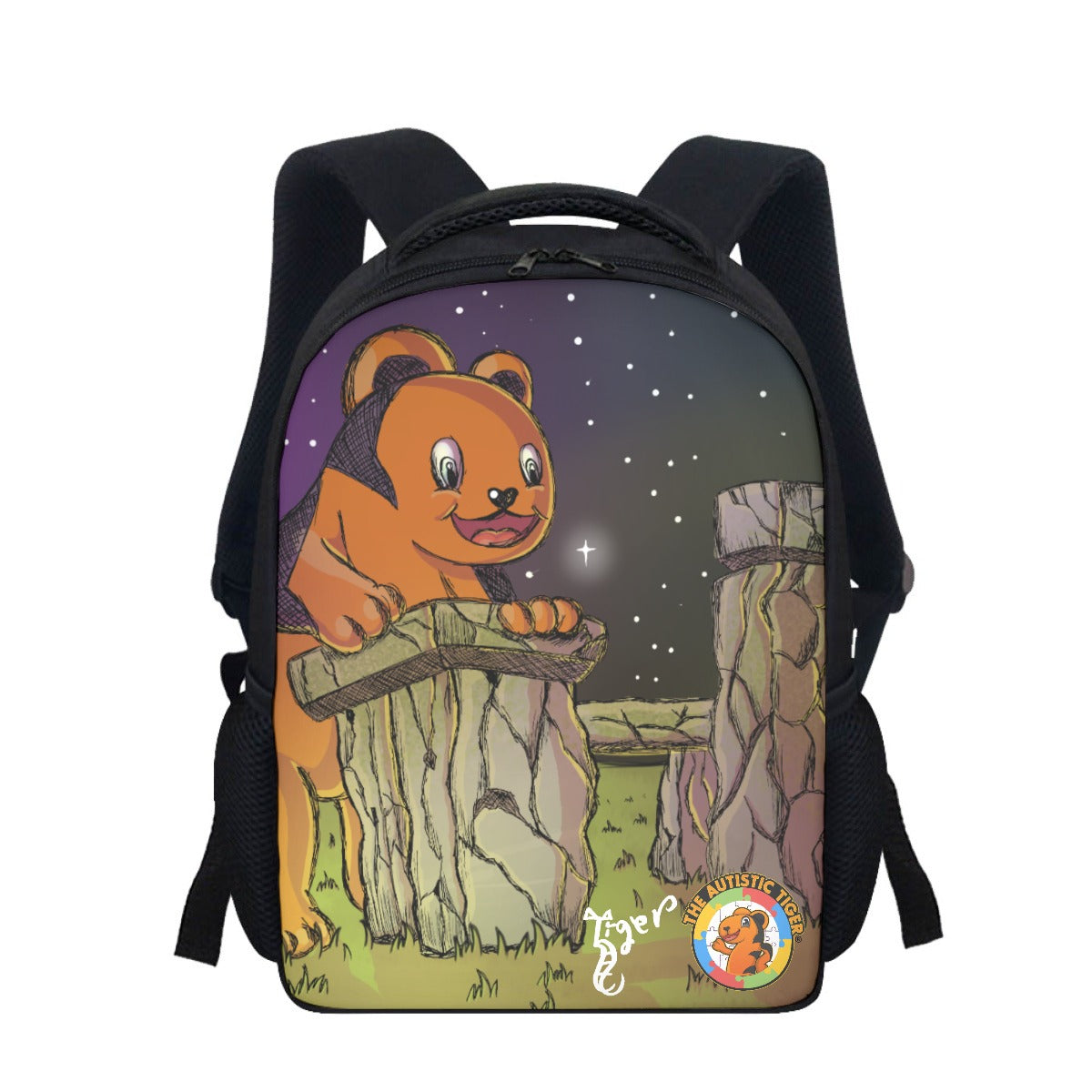 Student Backpack - The Autistic Tiger Stonehenge