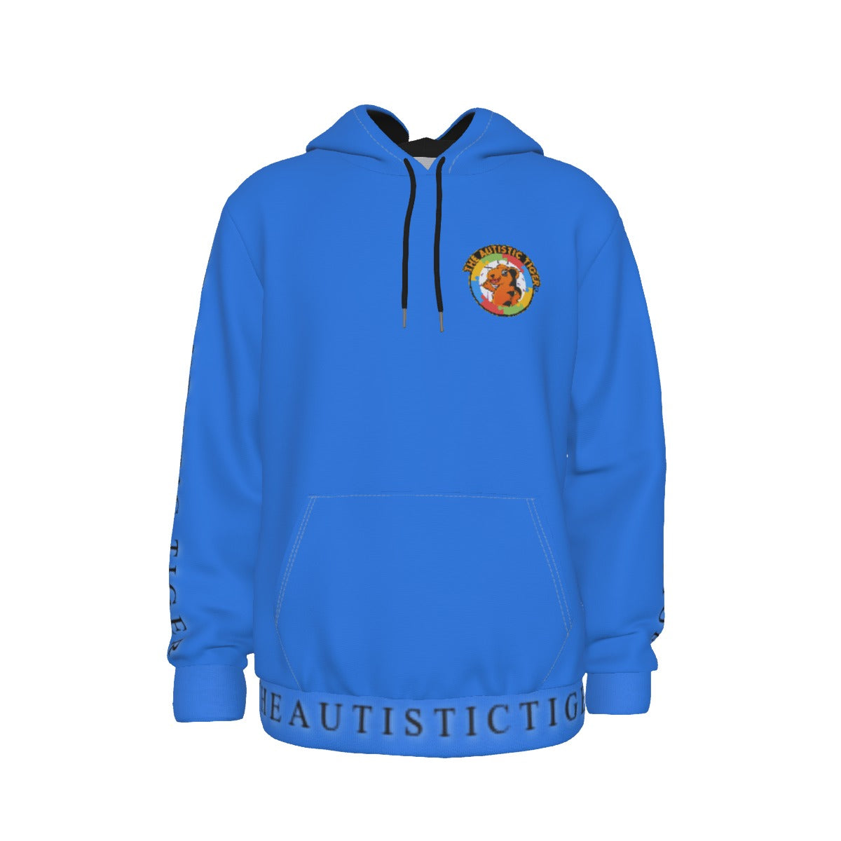 Mickey Face Off Hoodie - Blue Fleece Lined