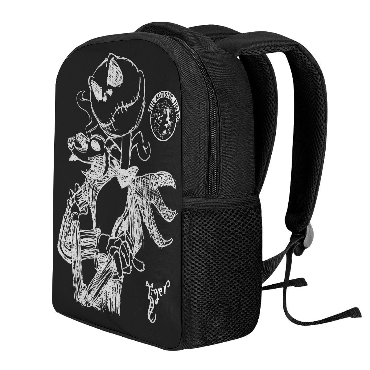 Student Backpack - Jack Skellington - Black