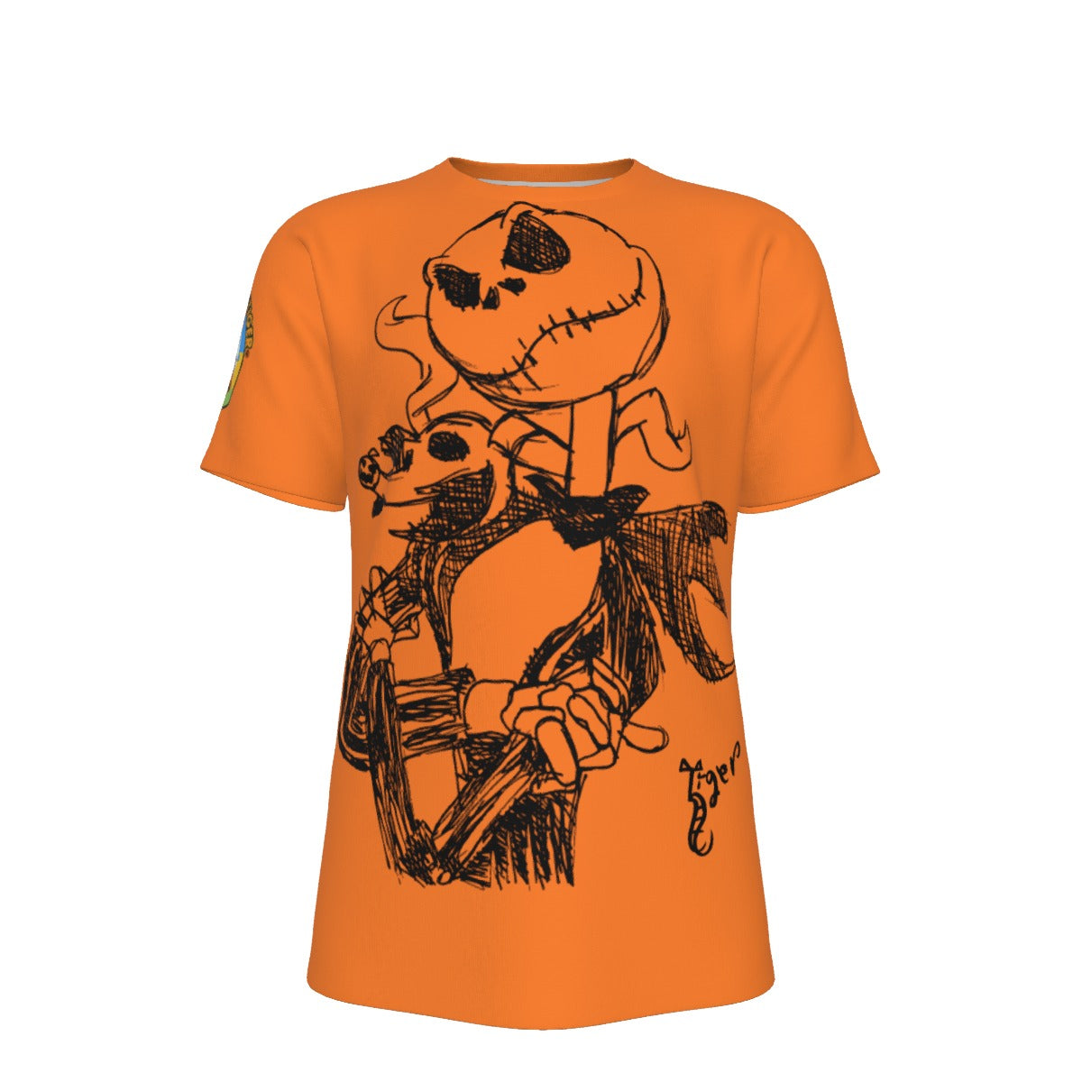 Jack Skellington Shirt - Orange