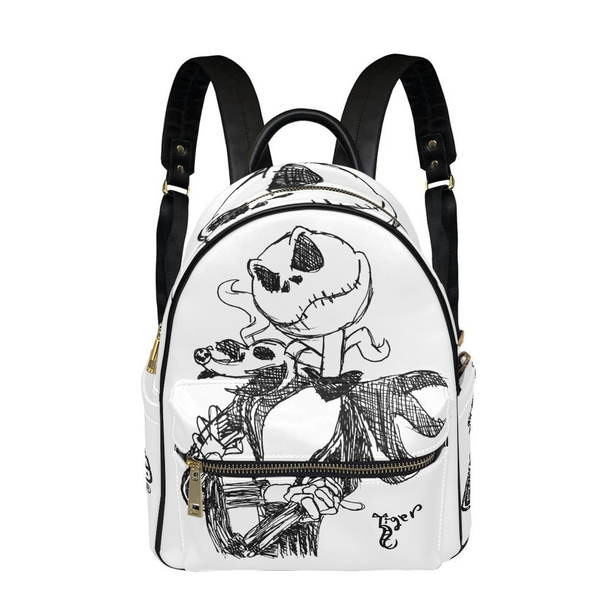 Small Backpack - Jack Skellington - White