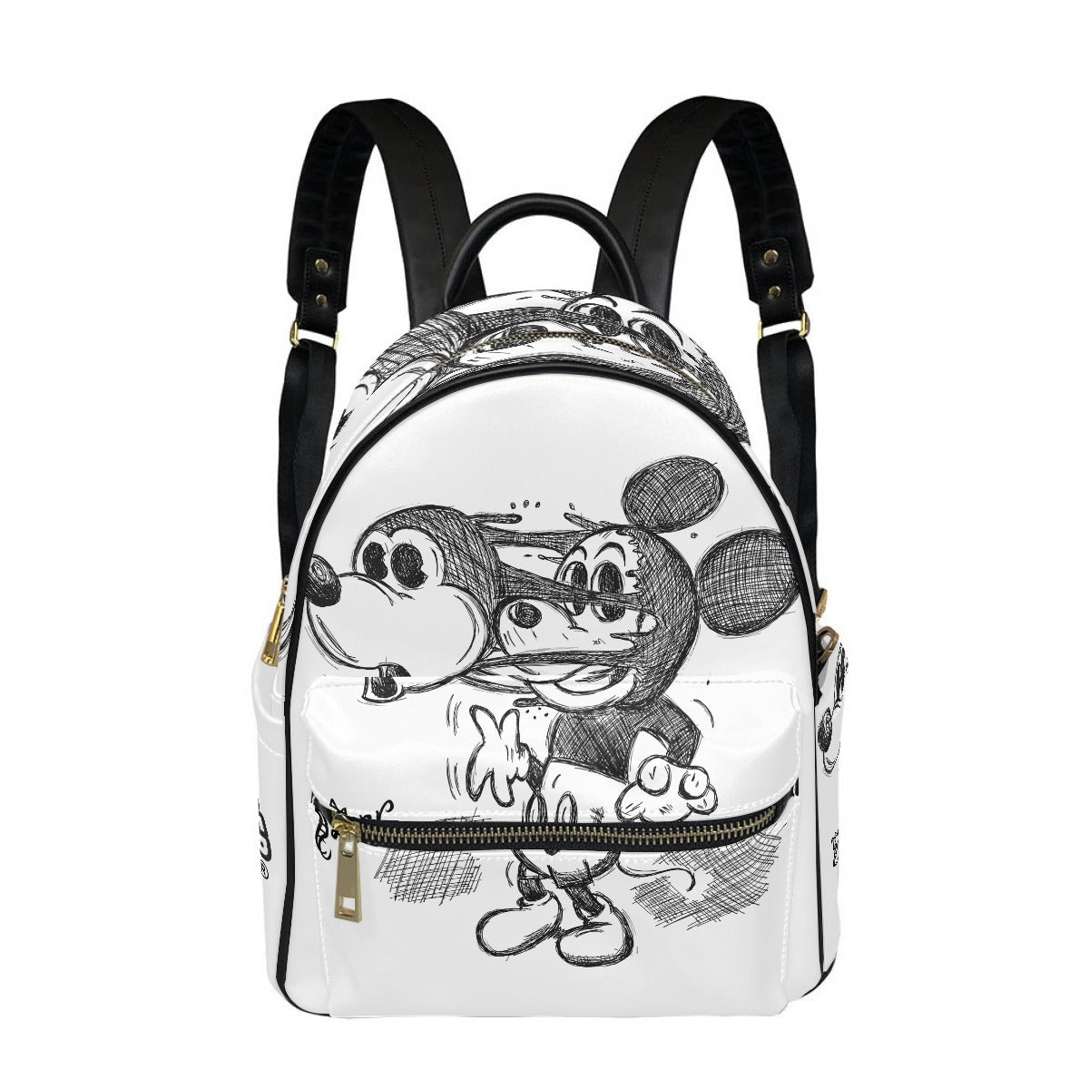 Small Backpack - Mickey Face Off - White