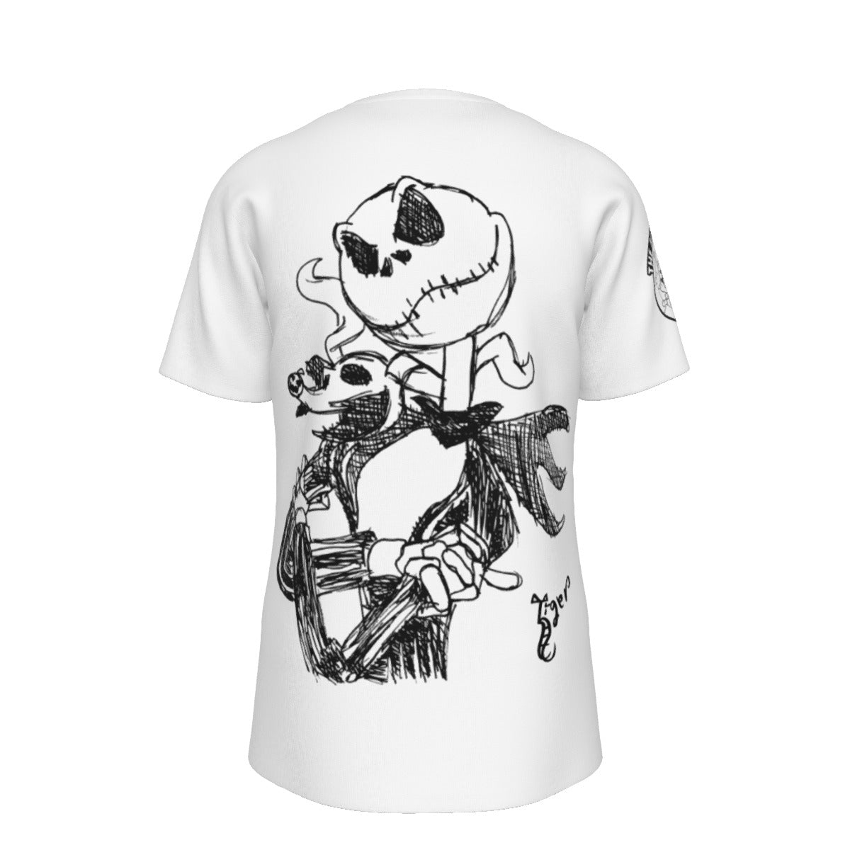 Jack Skellington Shirt - White