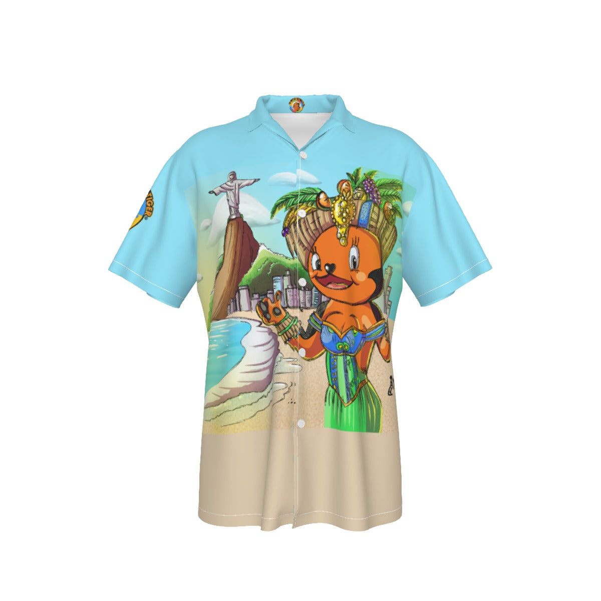 The Autistic Tiger Rio Hawaiian Shirt