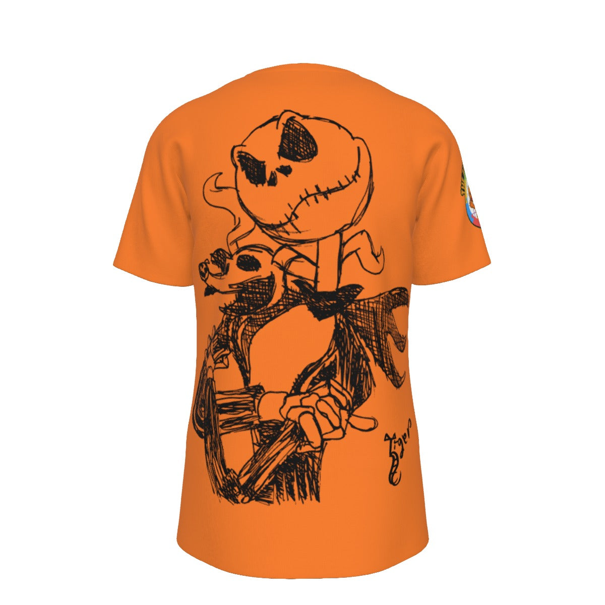 Jack Skellington Shirt - Orange