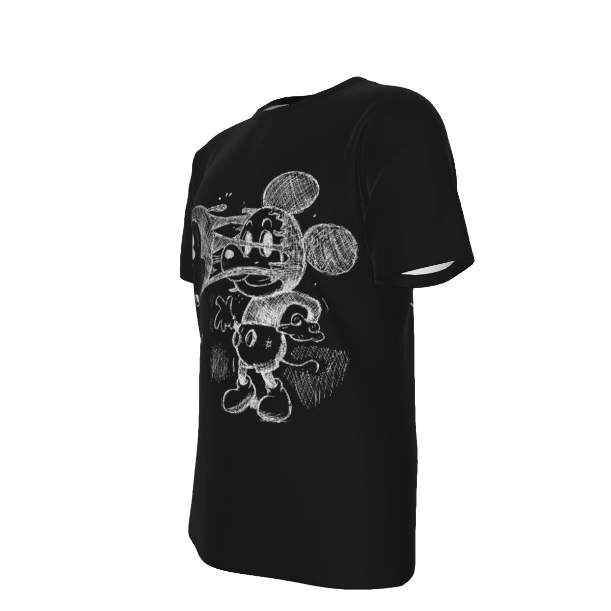 Mickey Face Off Shirt - Black