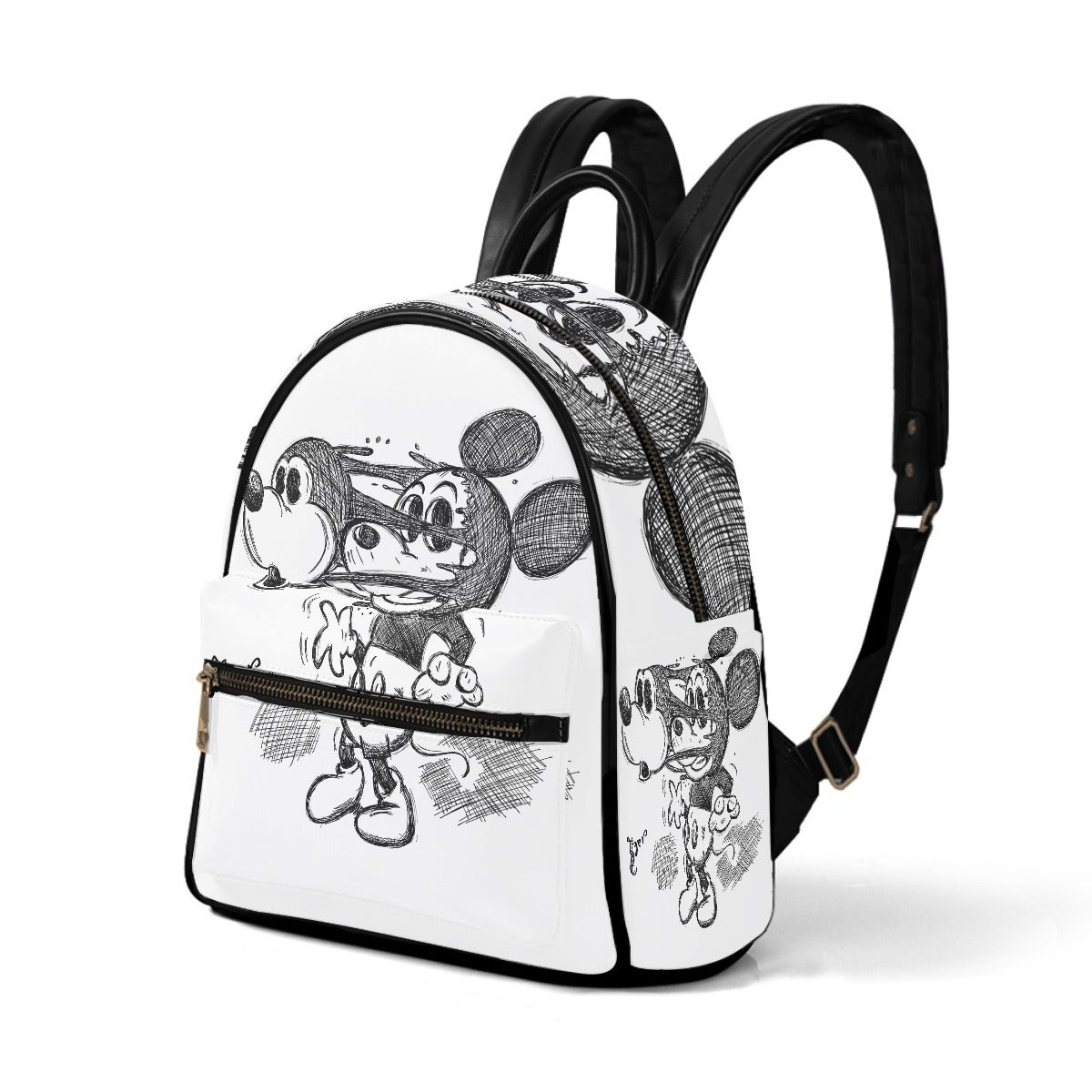 Small Backpack - Mickey Face Off - White