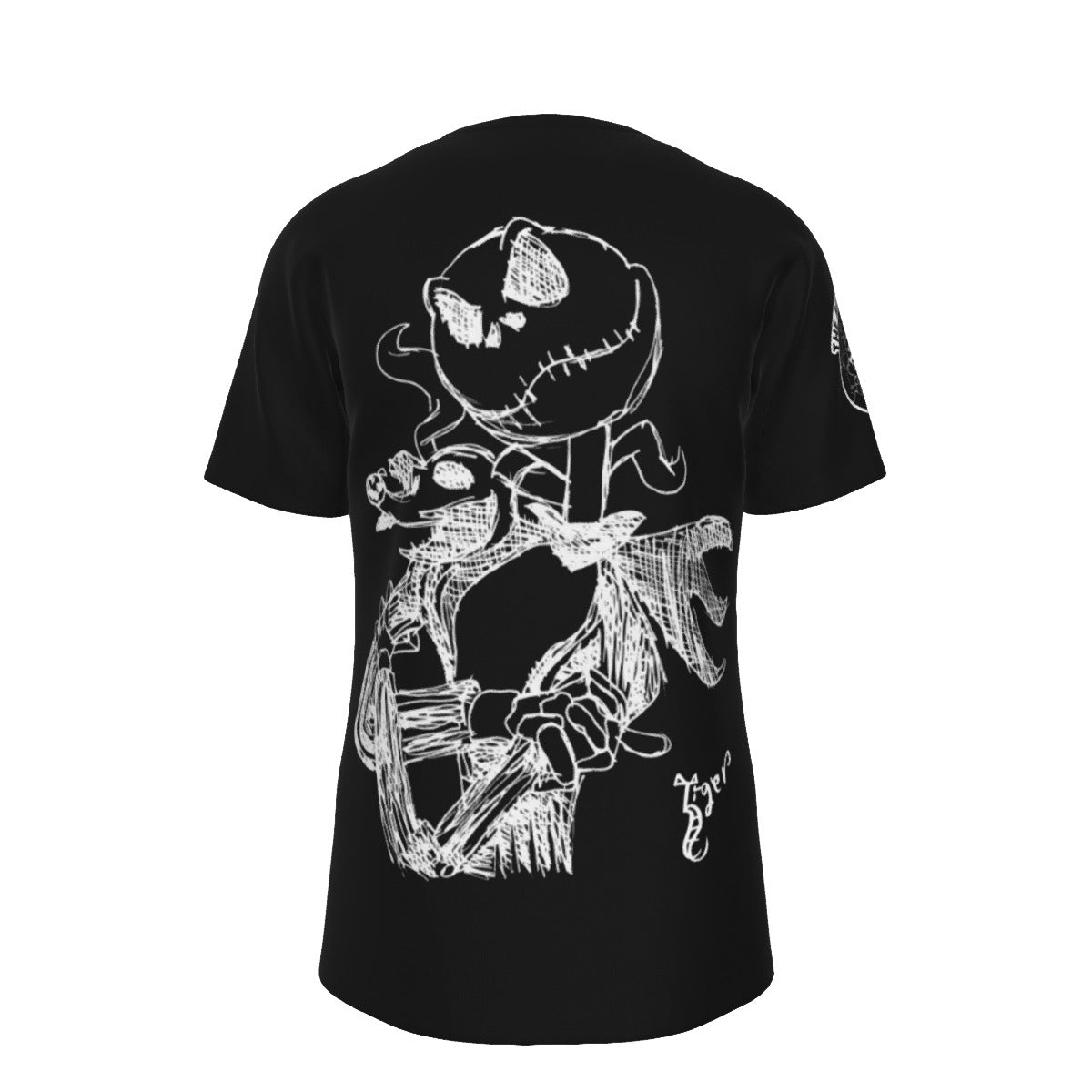 Jack Skellington Shirt - Black