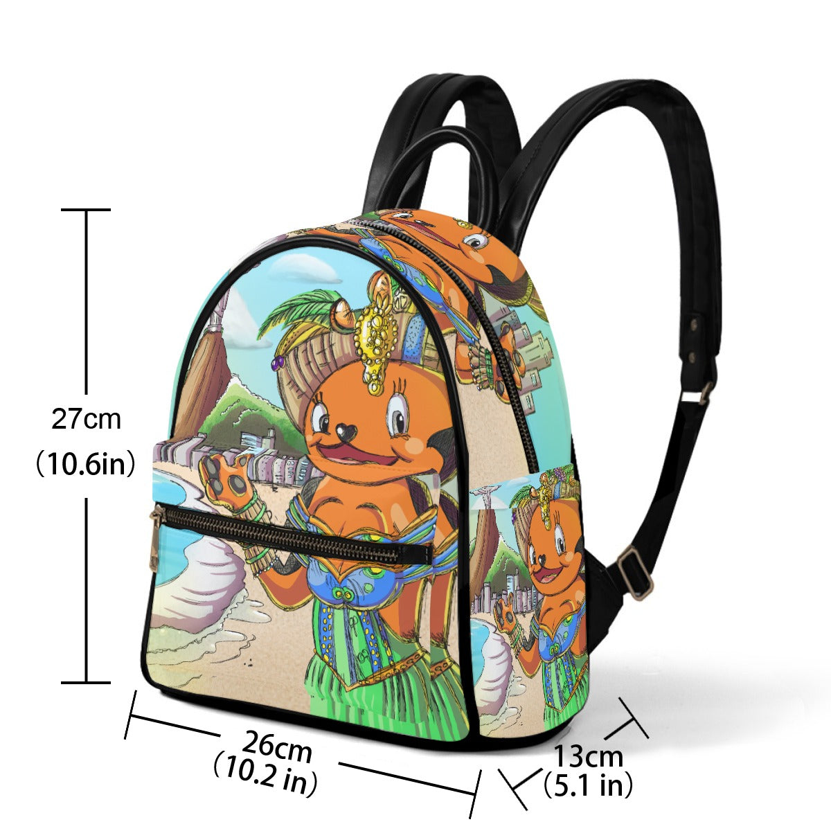 Small Backpack - The Autistic Tiger Rio