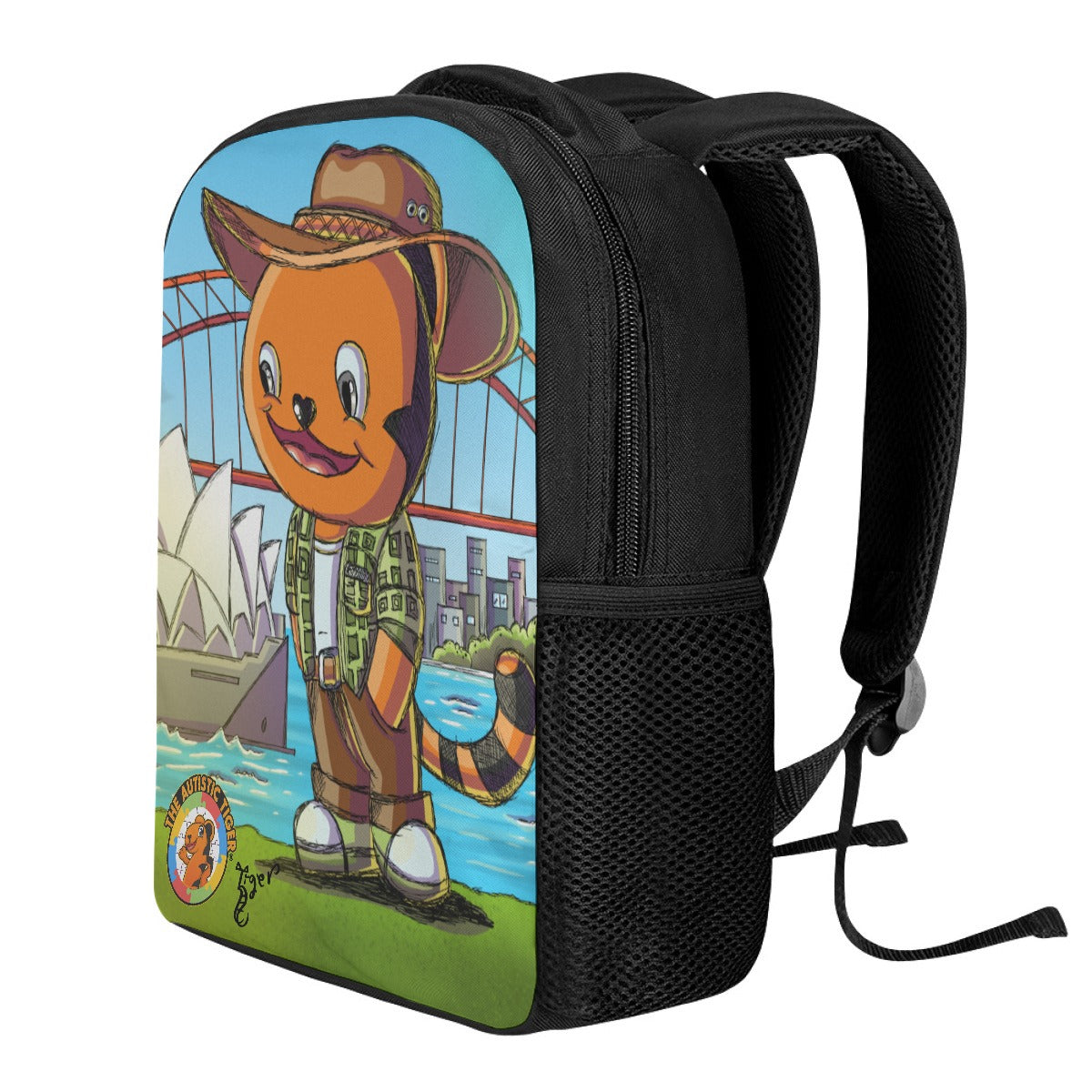 Student Backpack - The Autistic Tiger Sydney