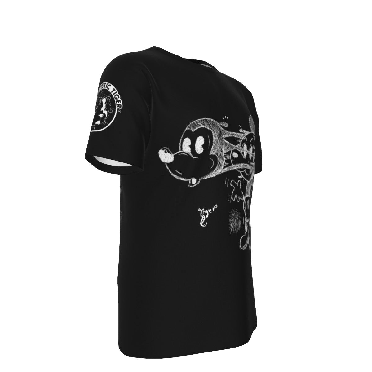 Mickey Face Off Shirt - Black