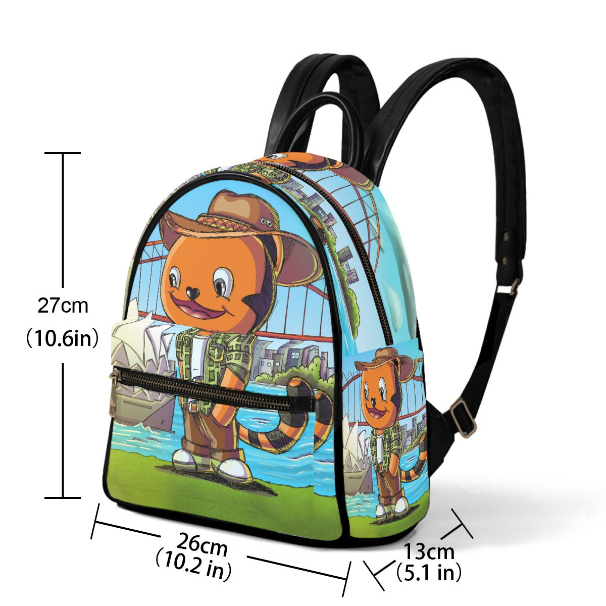 Small Backpack - The Autistic Tiger Sydney