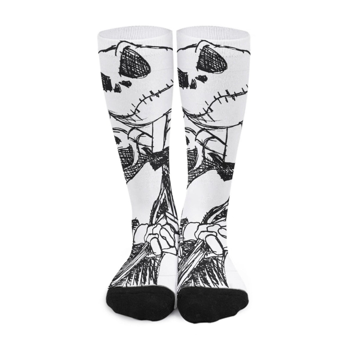 Socks - Jack Skellington - White