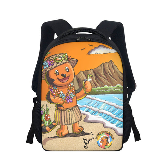 Student Backpack - The Autistic Tiger Hawaii