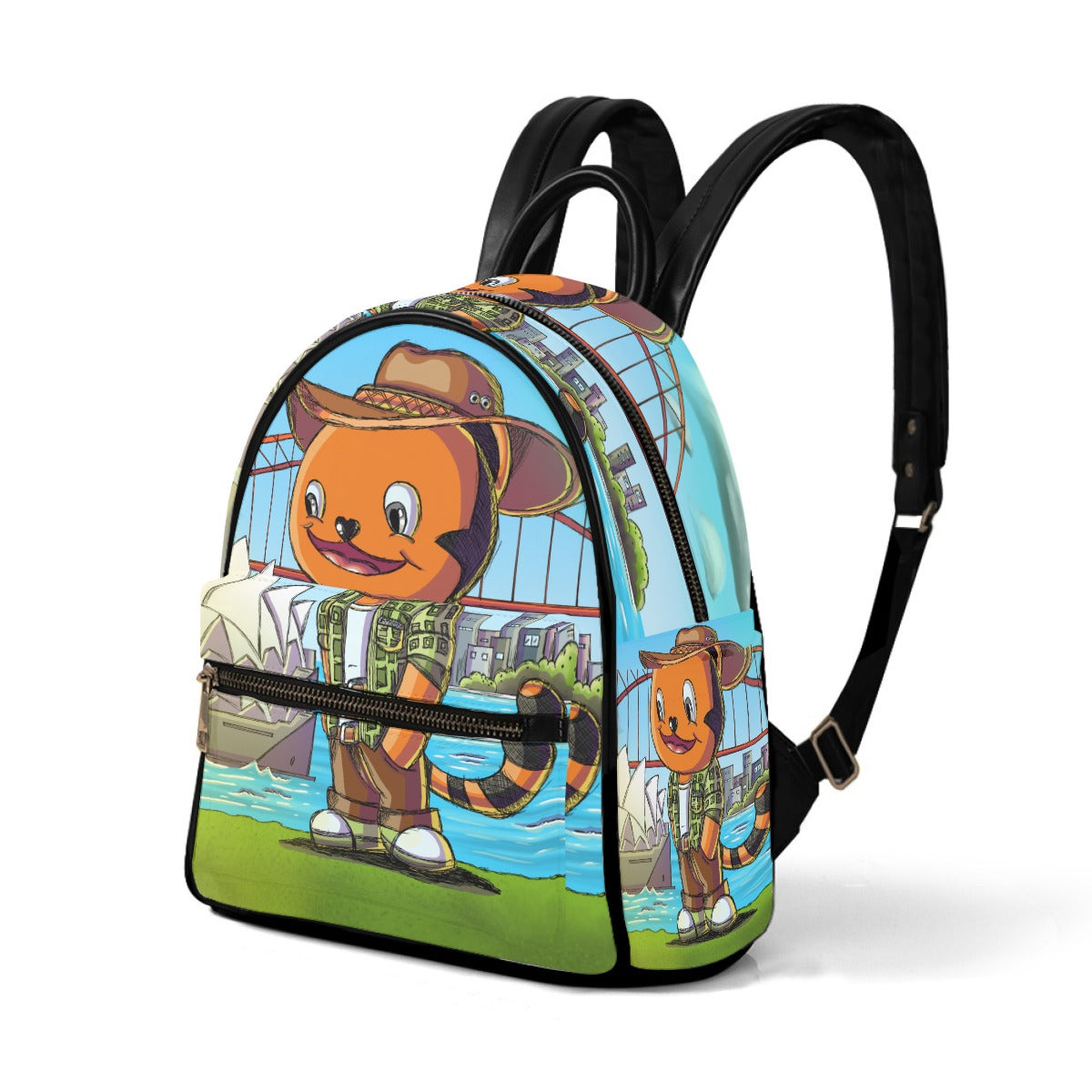 Small Backpack - The Autistic Tiger Sydney