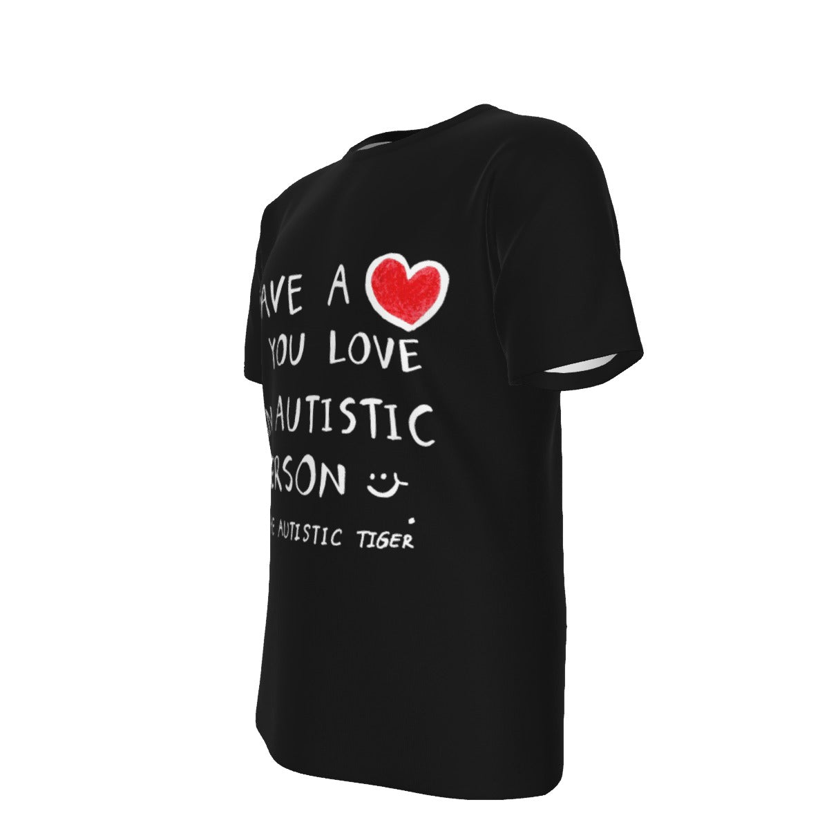 Leave a Heart for Autism Shirt - Black