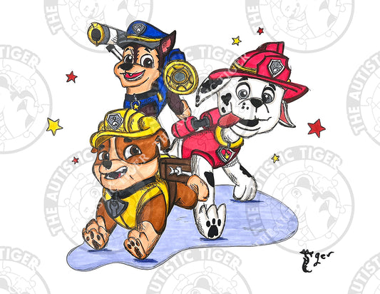 Art Print - C48 Paw Patrol