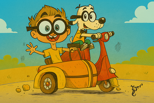 Art Print - C56 Mr. Peabody and Sherman