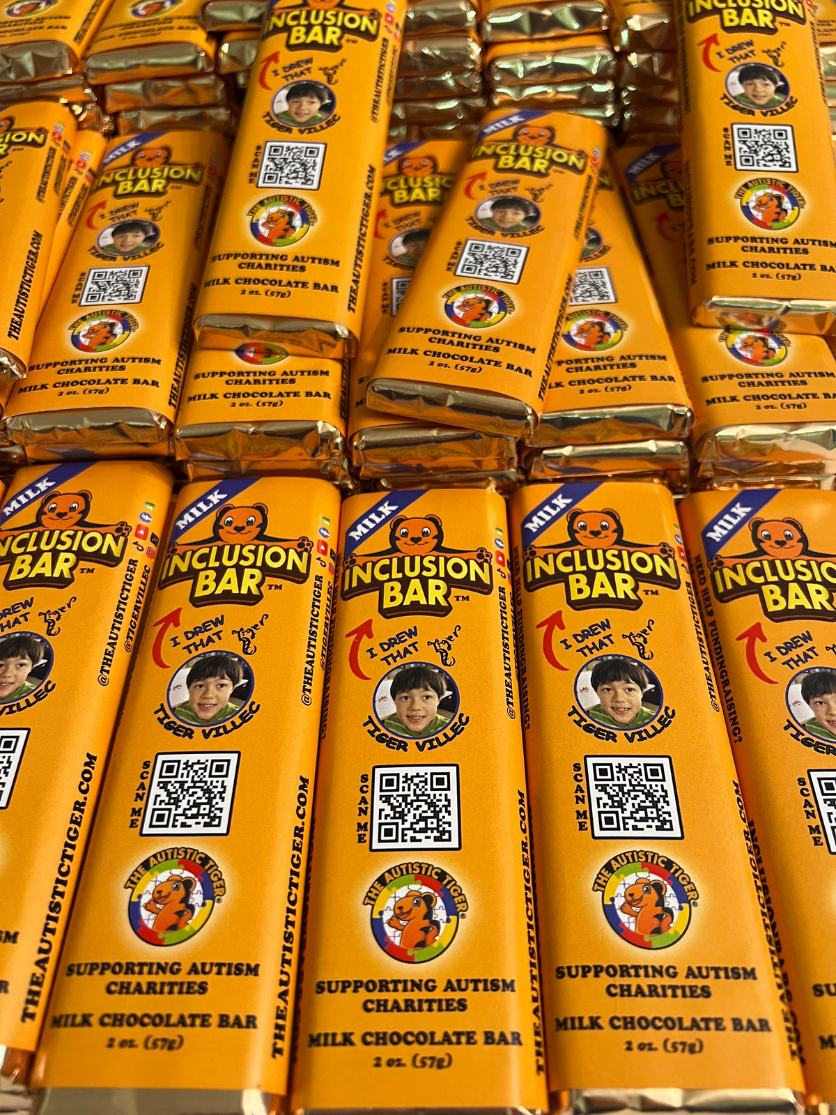 Inclusion Bar - 2oz Milk Chocolate