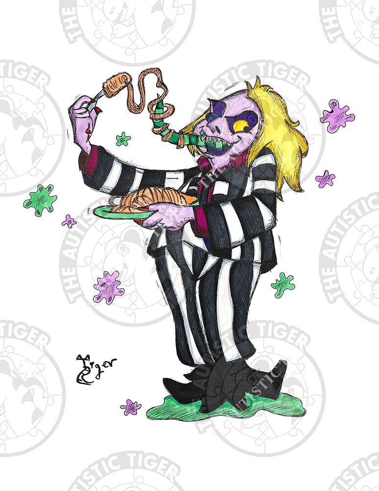 Art Print - M6 Beetlejuice Color