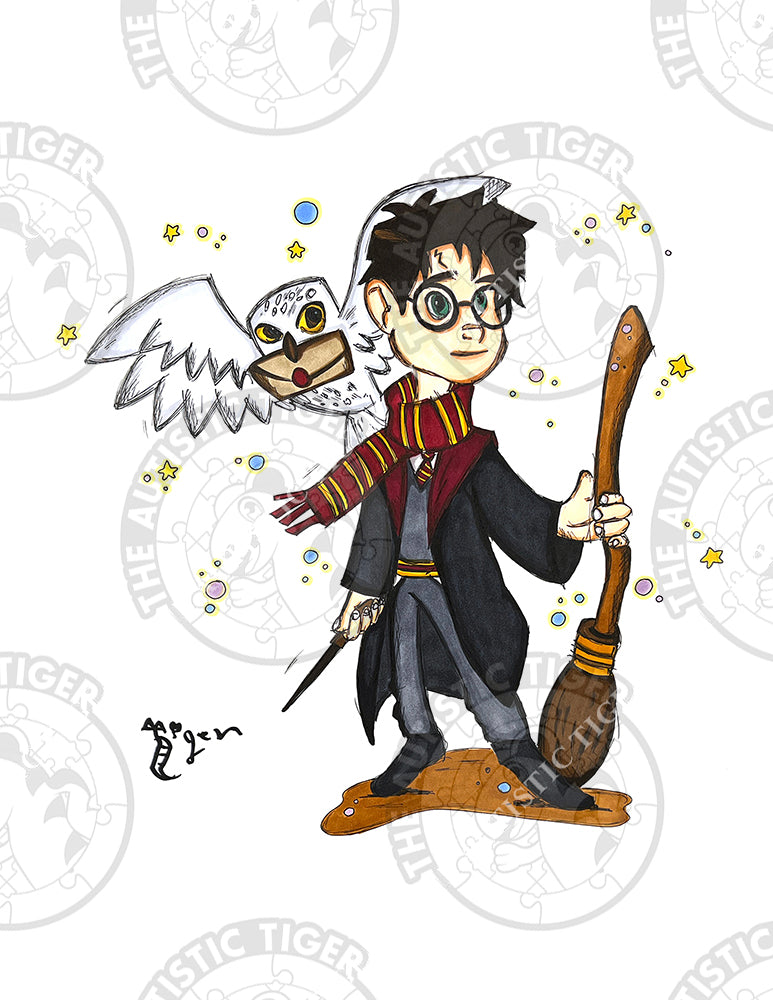 Art Print - M7 Harry Potter