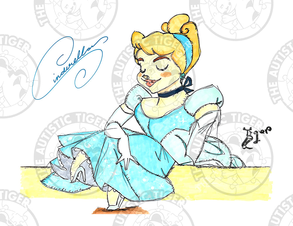 Art Print - N20 Cinderella SIGNED