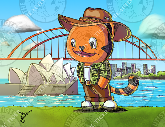 Art Print - N50 Sydney - TAT's World Tour