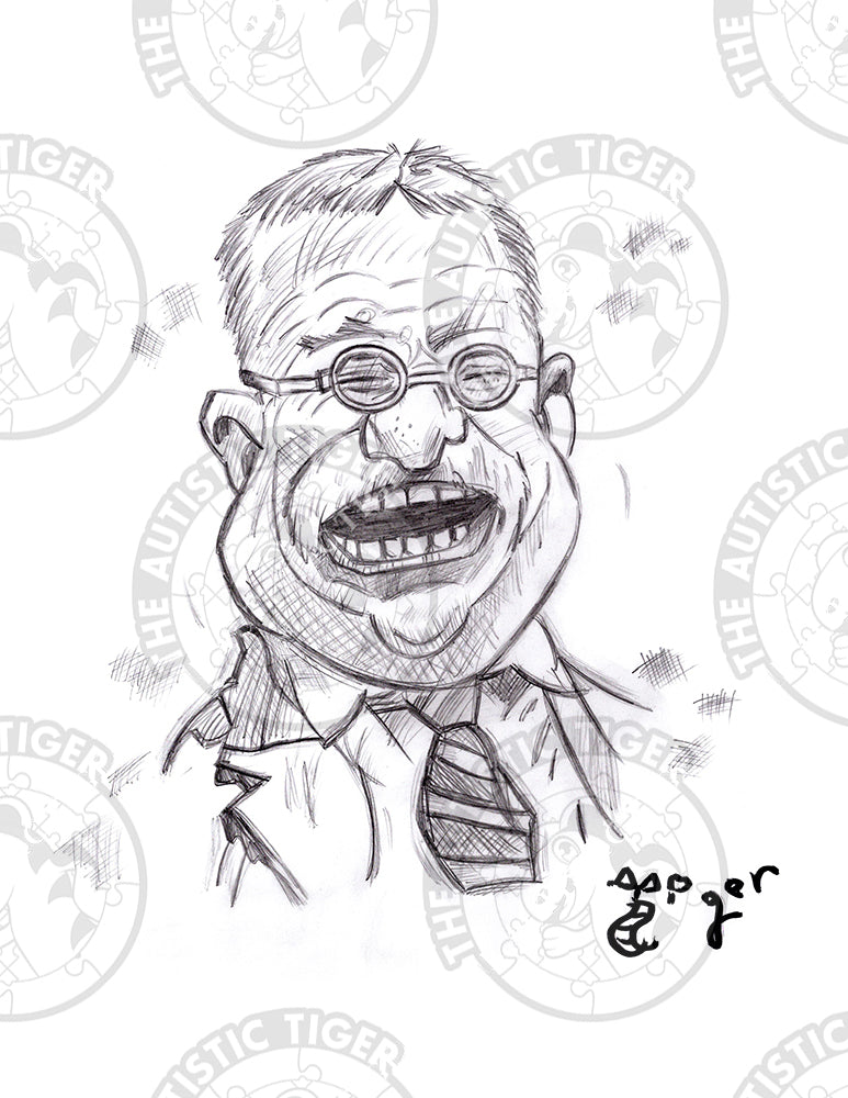 Art Print - P65 Teddy Roosevelt Caricature