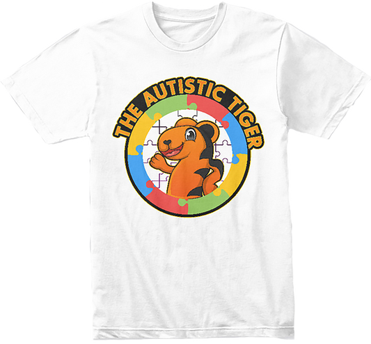 The Autistic Tiger Logo T-Shirt