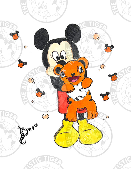 Art Print - T12 Mickey Holds TAT